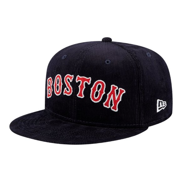 New Era Other - New Era Boston Red Sox Vintage Corduroy 59FIFTY Fitted Hat Cap Navy